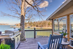 Bright Lake Ozark Home with Private Boat Dock!